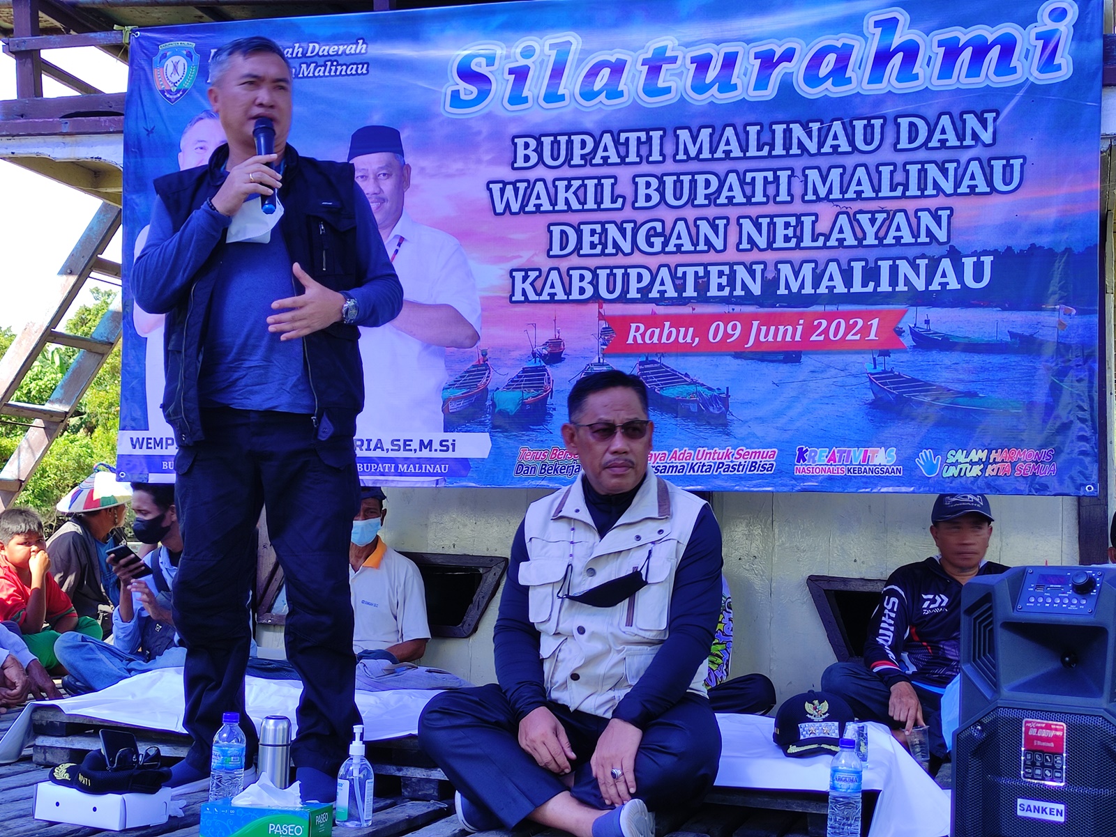 SILATURAHMI BUPATI DENGAN NELAYAN MALINAU main image
