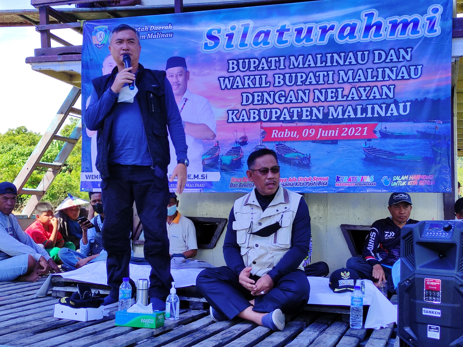 SILATURAHMI BUPATI DENGAN NELAYAN MALINAU image 2