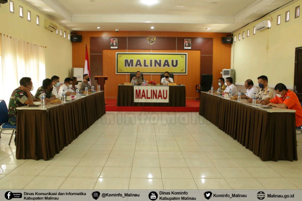 Sekda Hadiri Rakor Dengan Polres Malinau Bahas Pelaksanaan Vaksin Untuk Anak image 2