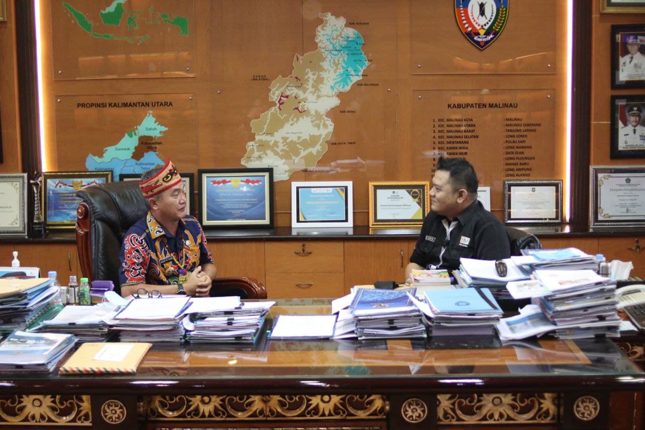 Tampil Di Tarakan TV, Bupati Malinau : Hadirkan Kebaikan, Jaga Persatuan dan Kesatuan image 2