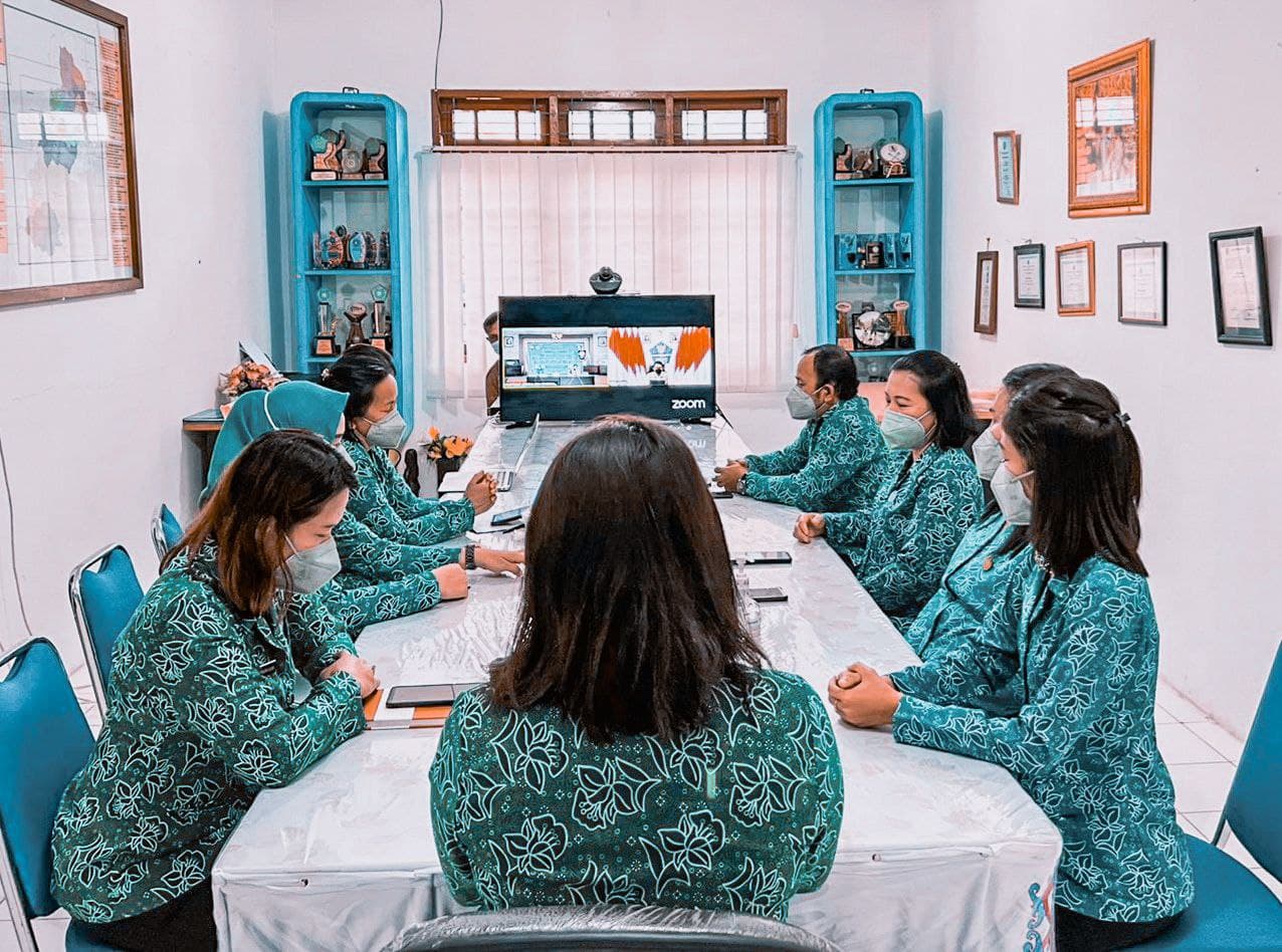 TP PKK Malinau Ikuti Pembekalan Kader PKK Pro Sehat Kendali Covid-19 image 2