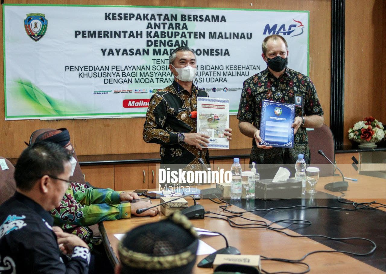Jalankan Misi Sosial, Pemkab Jalin Kesepakatan Bersama Dengan MAF Indonesia image 2