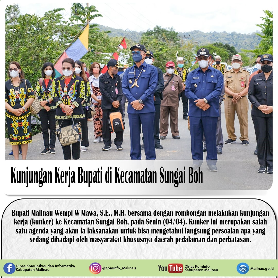 Bupati Lakukan Kunker ke Kecamatan Sungai Boh main image