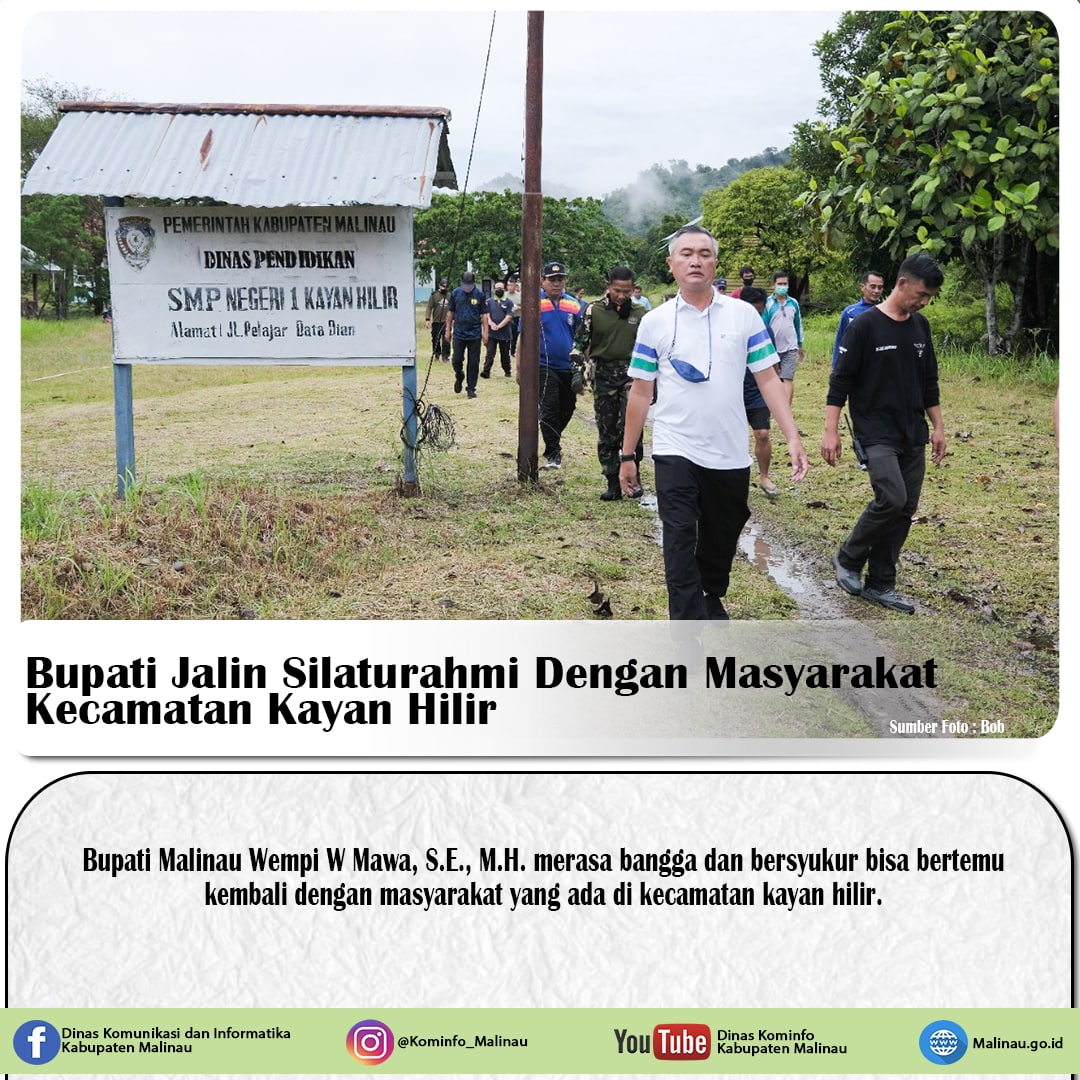 Bupati Jalin Silaturahmi Dengan Masyarakat Kecamatan Kayan Hilir main image