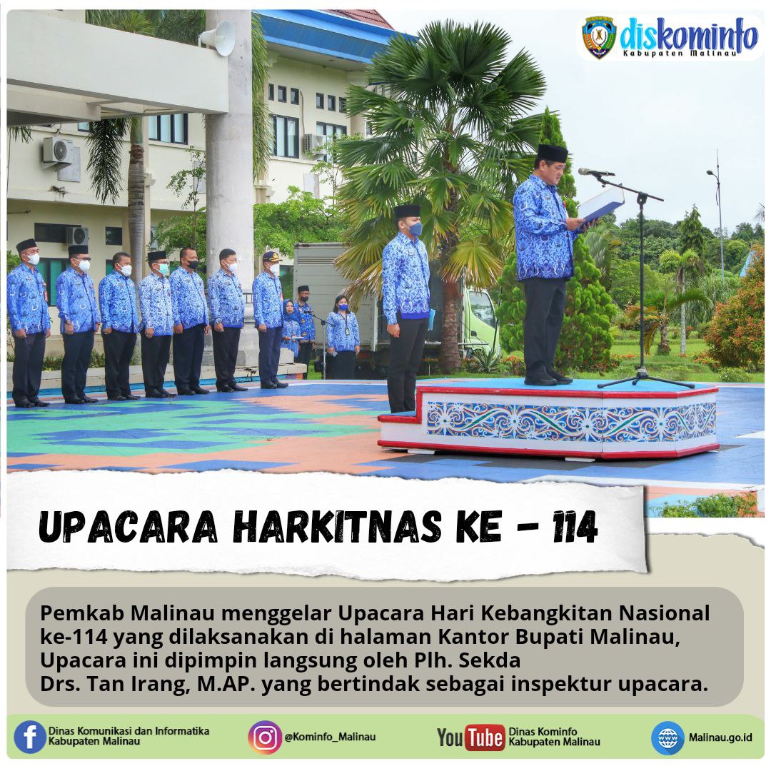 Pemkab Gelar Upacara Harkitnas Ke- 114 main image