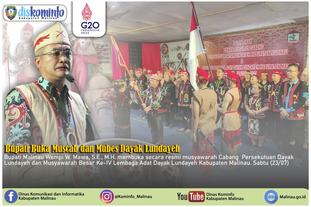 Bupati Buka Muscab dan Mubes Dayak Lundayeh Kabupaten Malinau main image