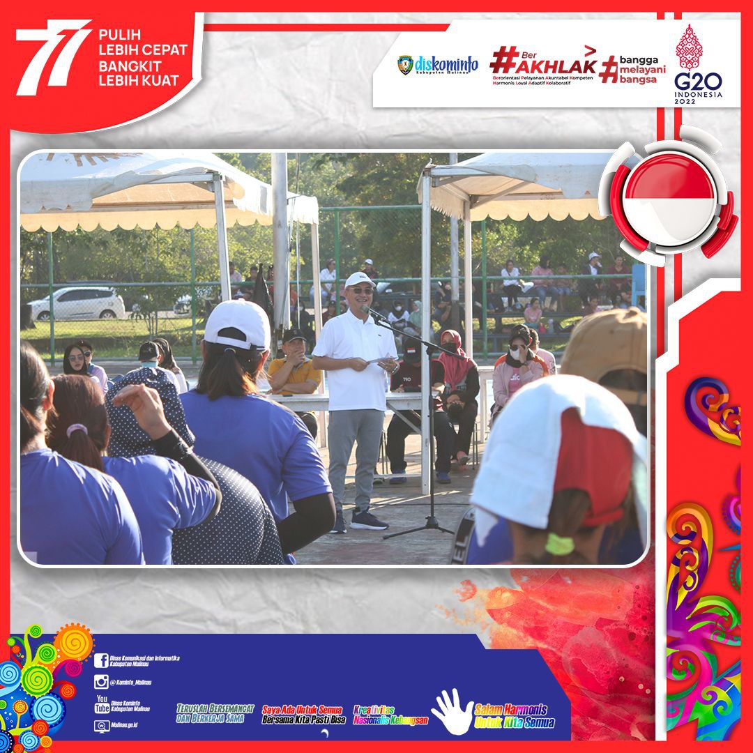 Gelar Turnamen Bola Voli U-40, Bupati Berikan Apresiasi Kepada PKK image 3