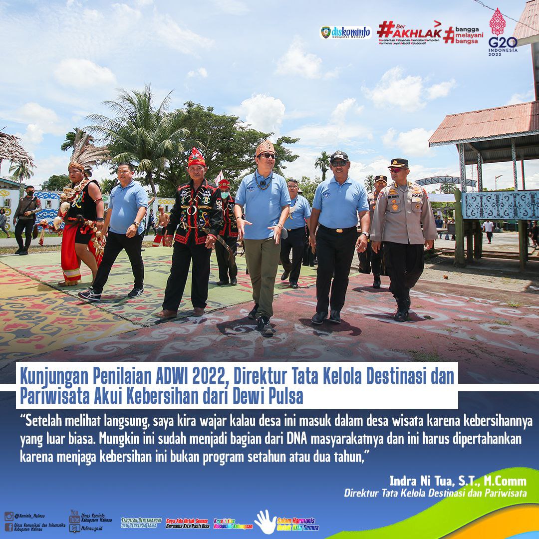 Kunjungan Penilaian ADWI 2022, Direktur Tata Kelola Destinasi dan Pariwisata Akui Kebersihan Dewi Pulsa main image