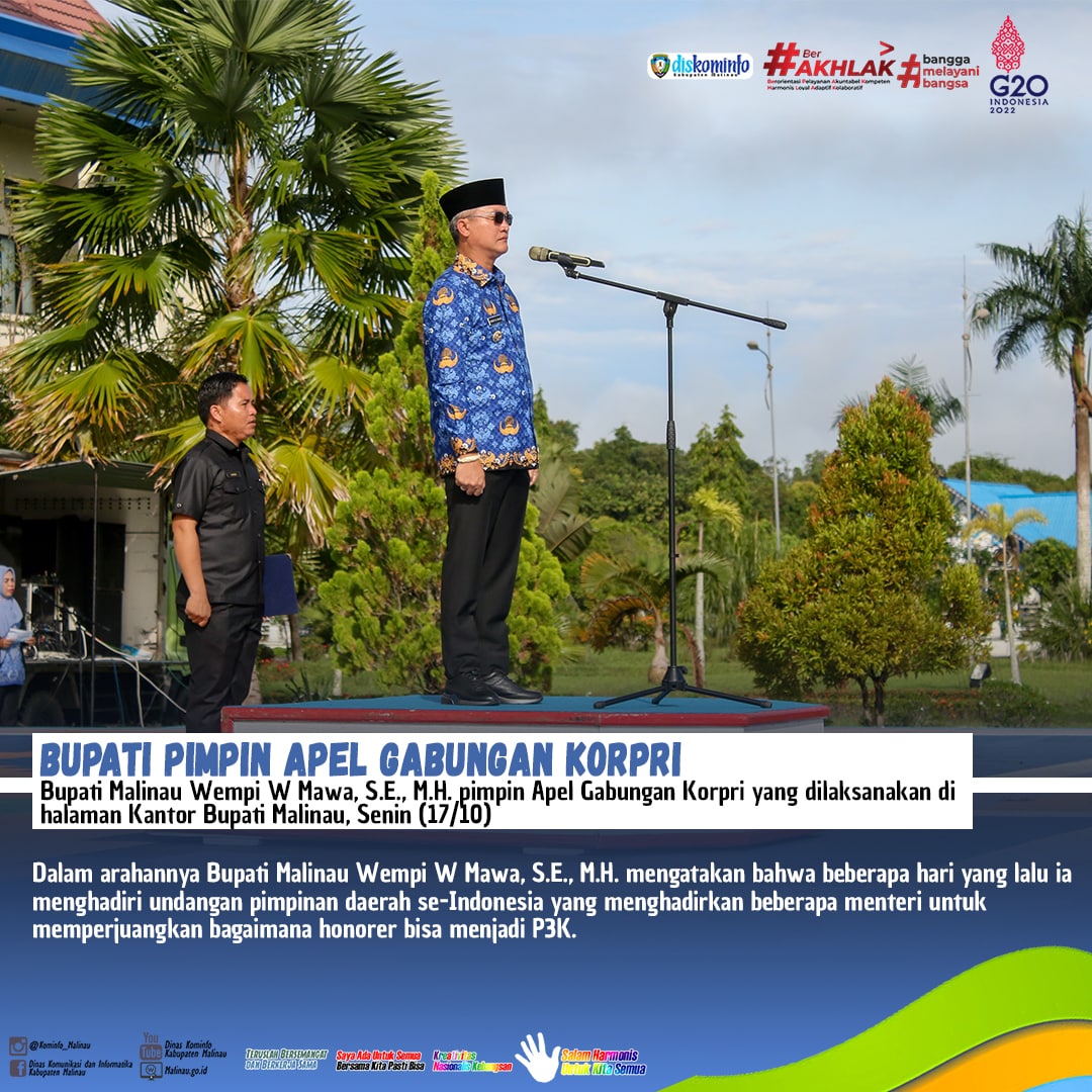 Bupati Pimpin Apel Gabungan Korpri main image