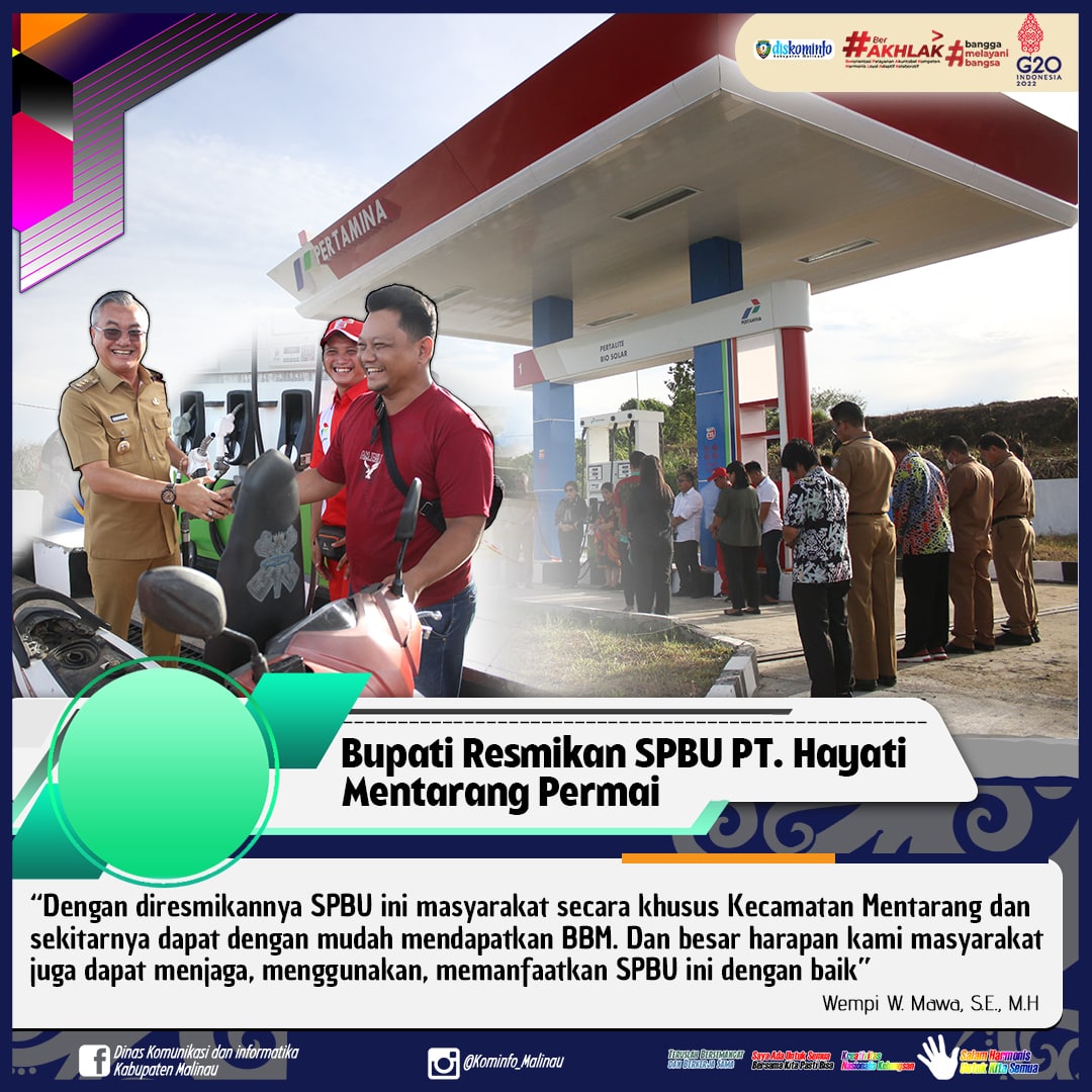 Bupati Resmikan SPBU PT. Hayati Mentarang Permai main image