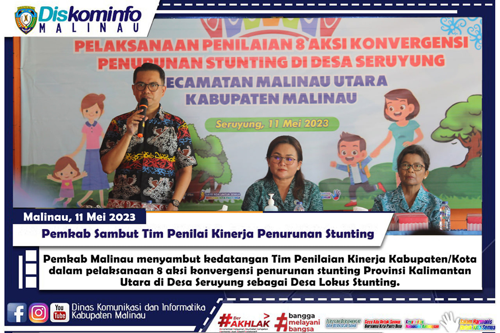 Pemkab Sambut Tim Penilai Kinerja Penurunan Stunting main image