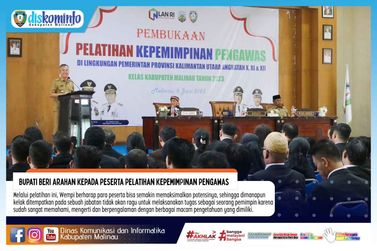 Bupati Beri Arahan Kepada Peserta Pelatihan Kepemimpinan Pengawas main image