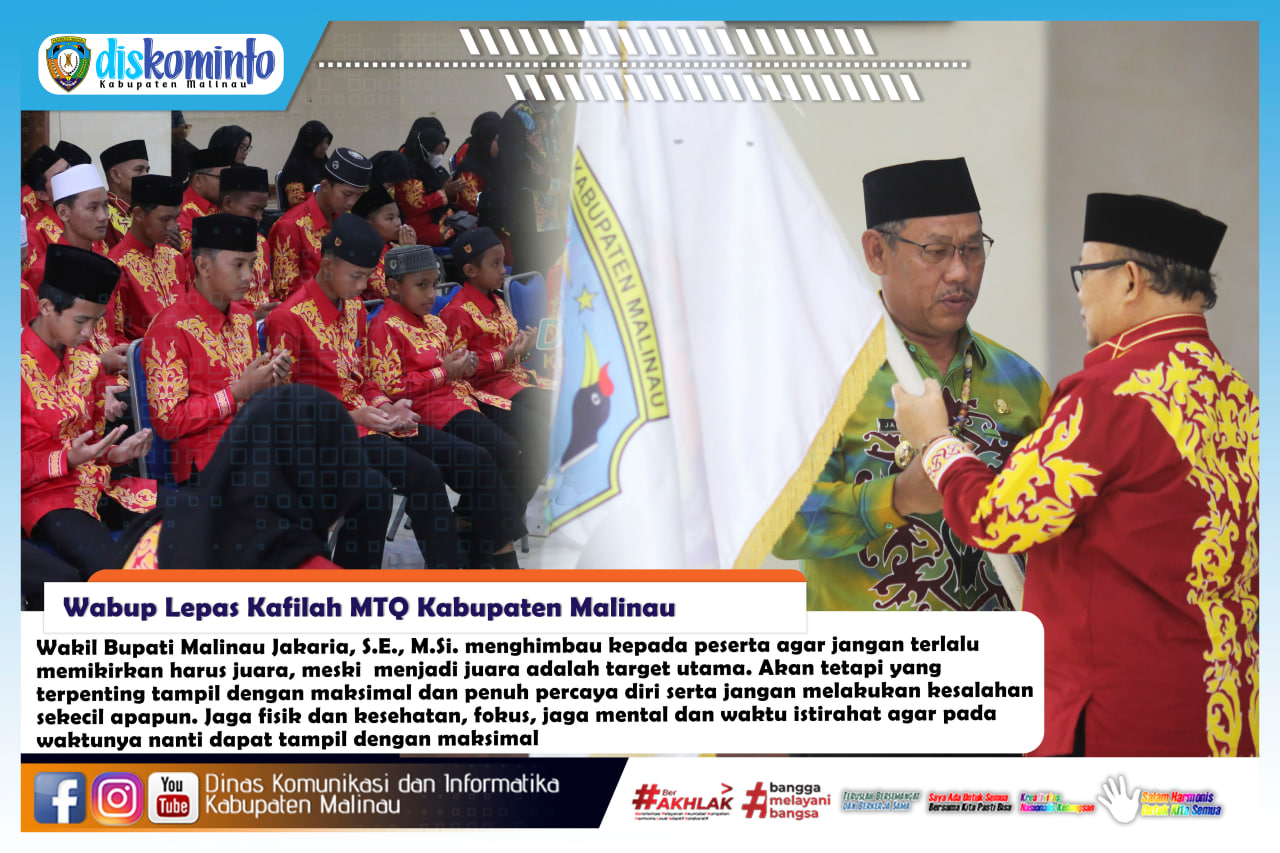Wabup Lepas Kafilah MTQ Kabupaten Malinau main image