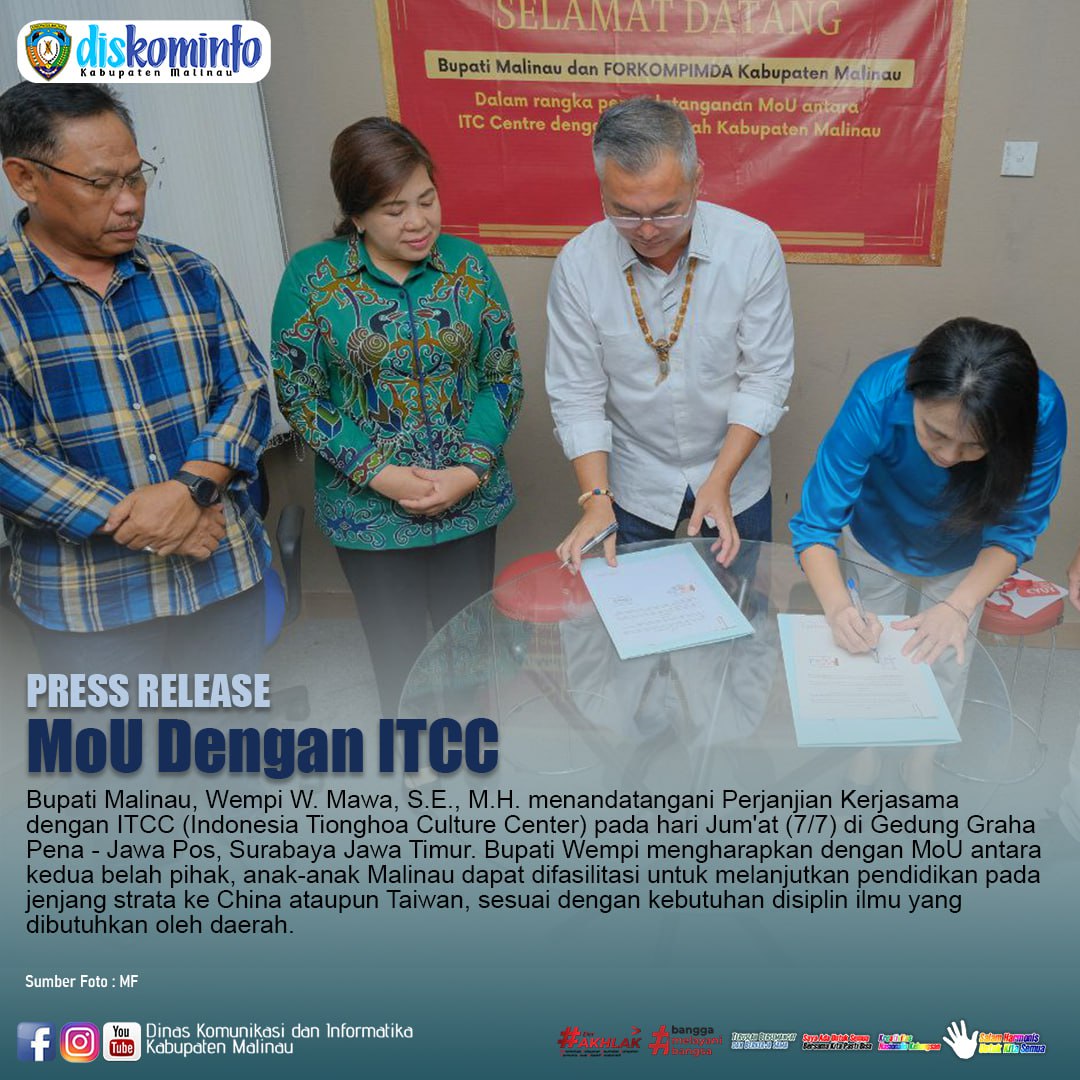 Pemkab Lakukan MoU dengan ITCC main image