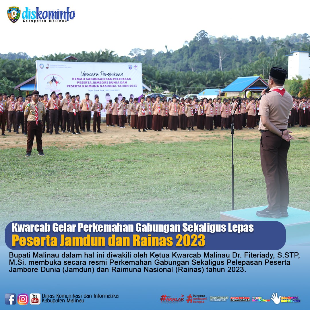 Kwarcab Gelar Perkemahan Gabungan Sekaligus Lepas Peserta Jamdun dan Rainas 2023 main image