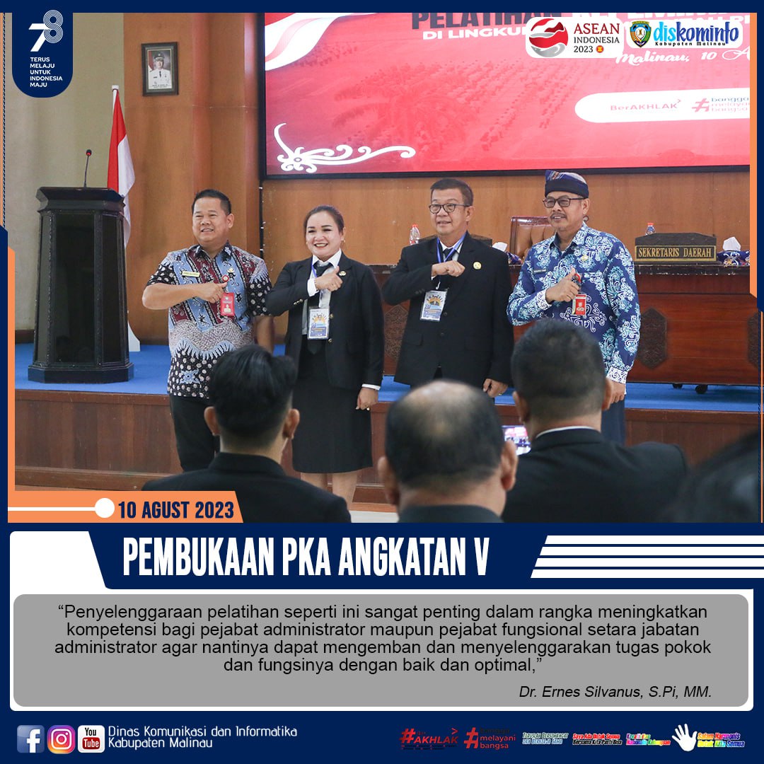 Hadiri Pembukaan PKA Angkatan V, Ini Arahan Sekda Malinau main image