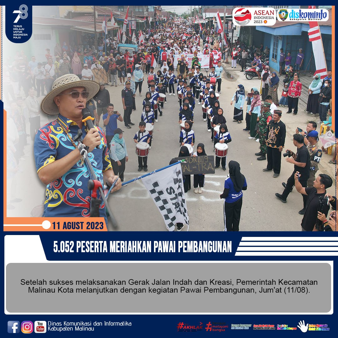 5.052 Peserta Meriahkan Pawai Pembangunan main image