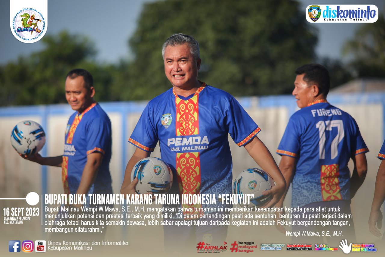 Bupati Buka Turnamen Karang Taruna Indonesia “Fekuyut” main image