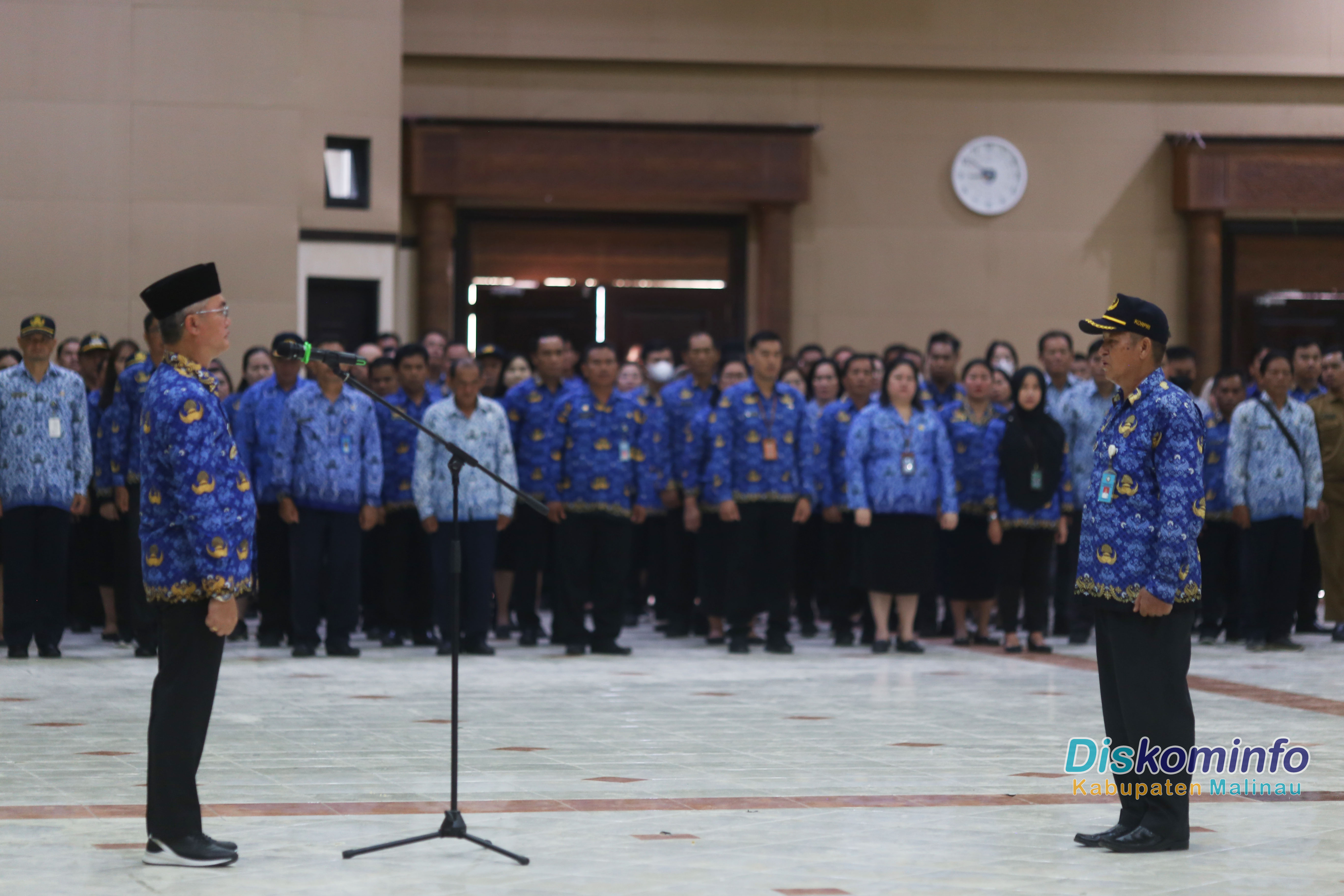 Pimpin Apel Gabungan Korpri, Bupati Harapkan Profesionalitas, Loyalitas dan Kerja Keras image 3