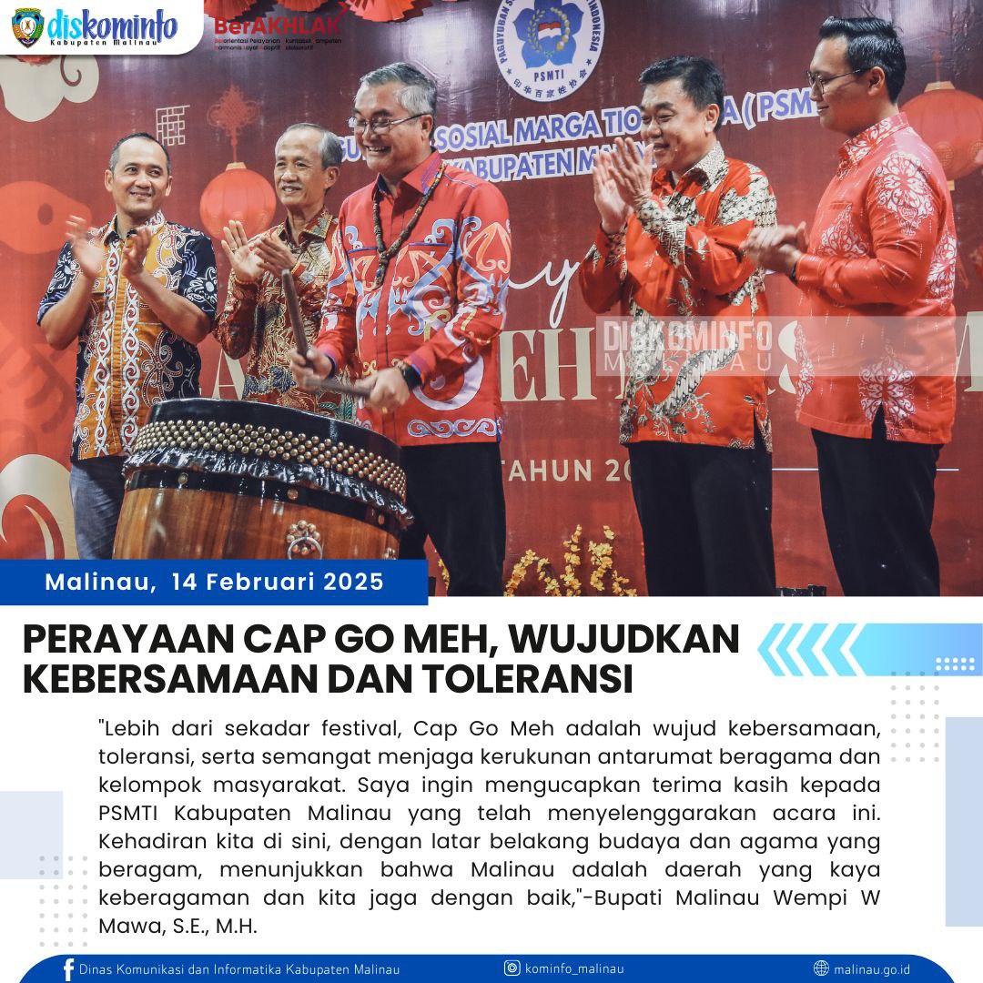 Perayaan Cap Go Meh, Wujudkan Kebersamaan dan Toleransi main image