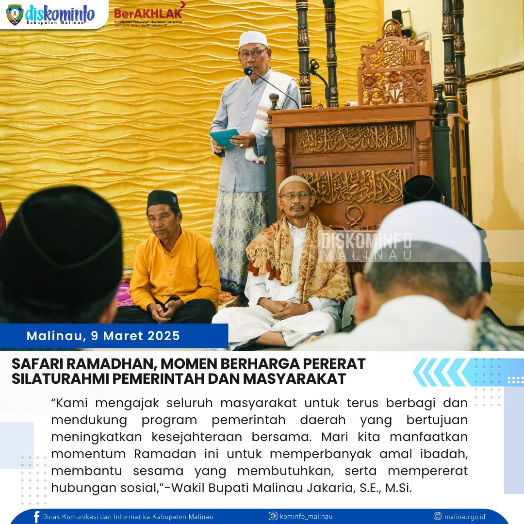 Safari Ramadhan, Momen Berharga Pererat Silaturahmi Pemerintah dan Masyarakat main image