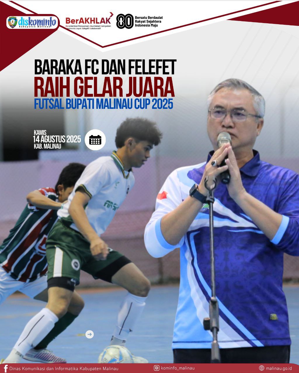 Baraka FC dan Felefet Raih Gelar Juara Futsal BMC 2025 main image