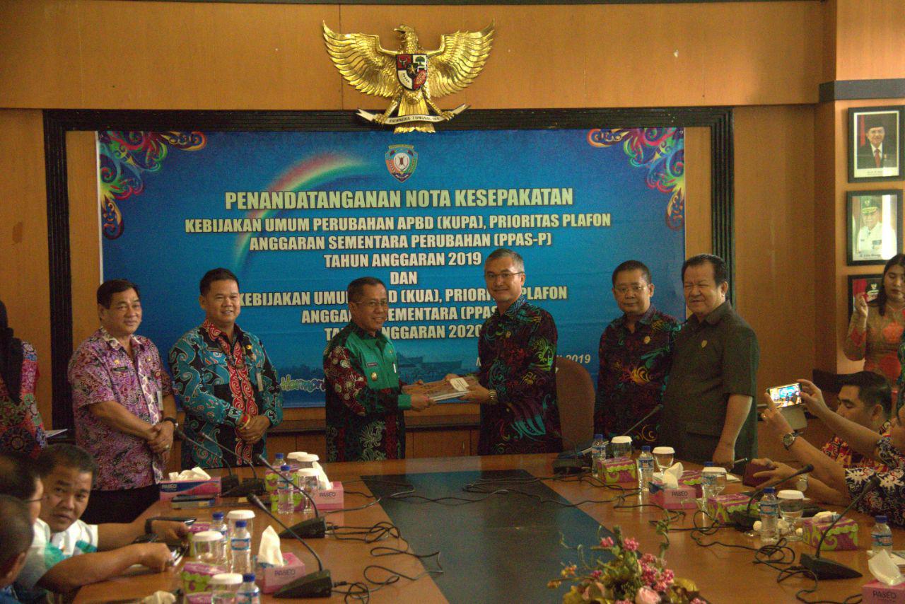 KUPA PPAS - P 2019 dan KUA PPAS 2020 Kabupaten Malinau Telah Disepakati Bersama