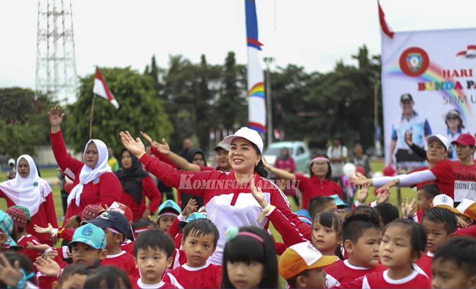 Peringati HUT RI Ke- 74, Bunda PAUD Kabupaten Malinau Adakan Lomba dan Games