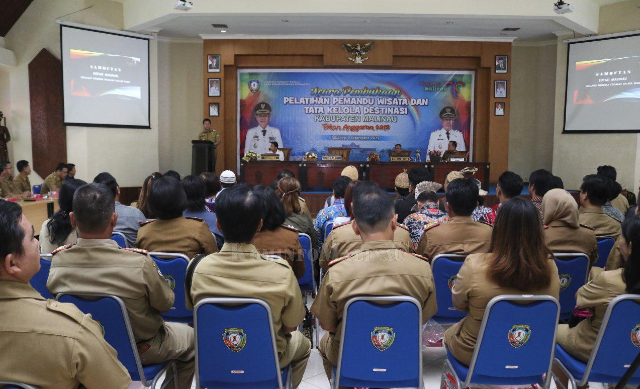 Pemkab Malinau Gelar Pelatihan Pemandu Wisata dan Tata Kelola Destinasi Kabupaten Malinau