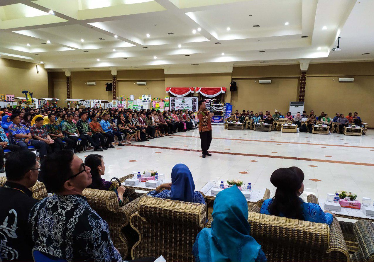 Semangat Literasi, Pemkab Malinau Adakan Peluncuran Program Sinergi Perpustakaan Desa dan Taman Baca Masyarakat dengan Pelayanan Sekolah