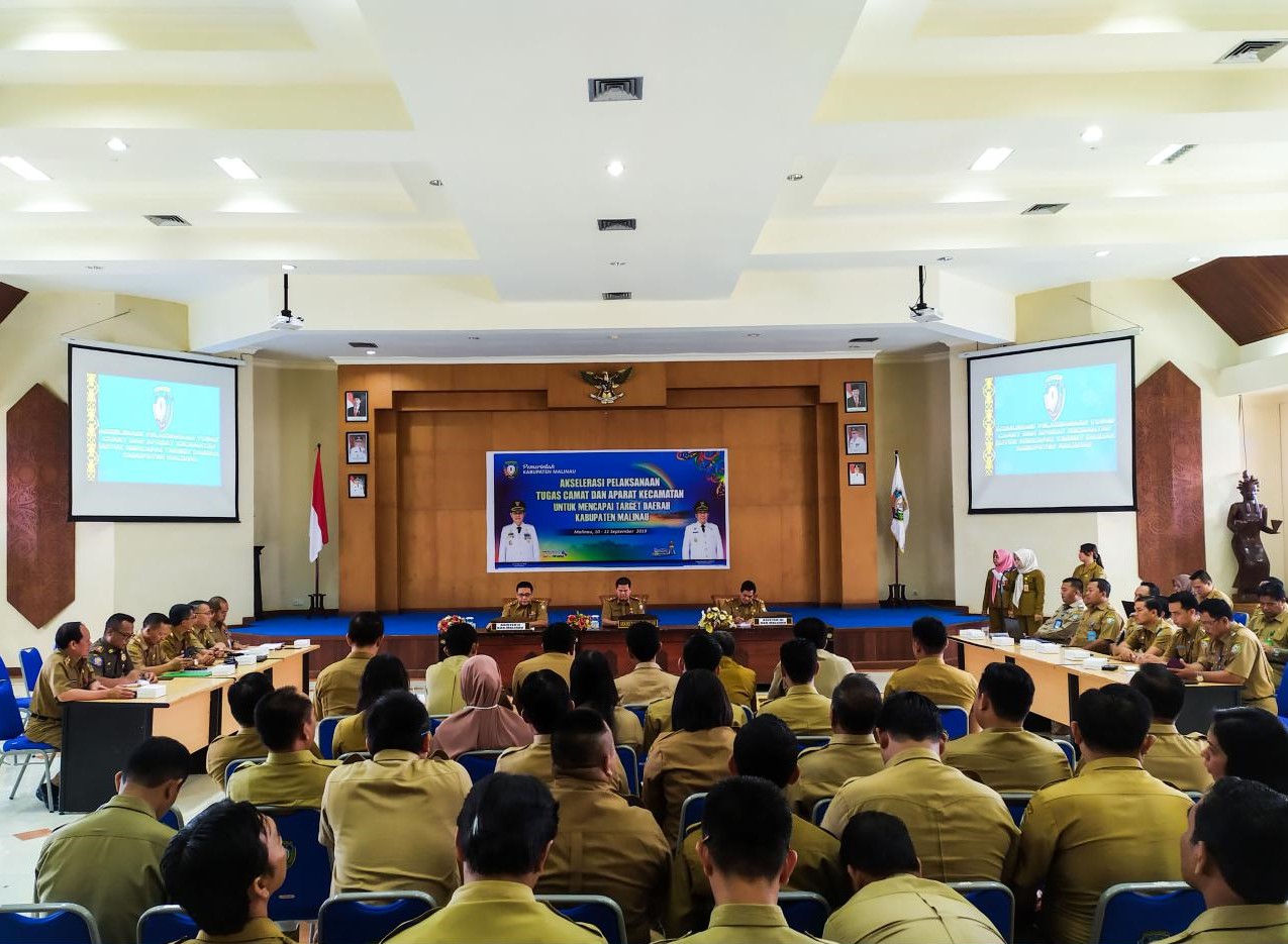 Sekda Malinau Buka Kegiatan Akselerasi Pelaksanaan Tugas Camat dan Aparat Kecamatan