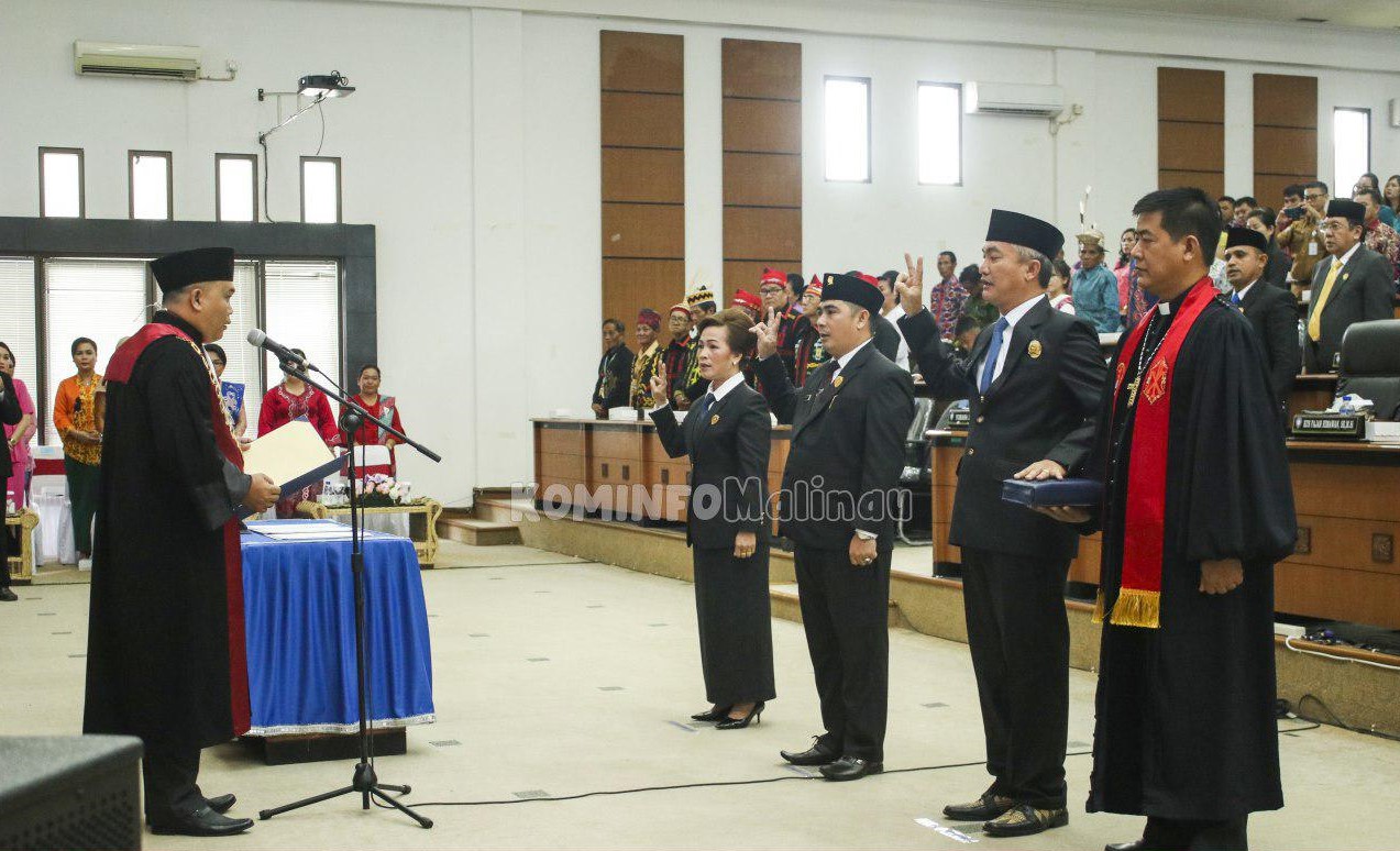 Pimpinan Definitif DPRD Kabupaten Malinau Resmi Dilantik, Bupati Ajak DPRD Sukseskan Program Daerah