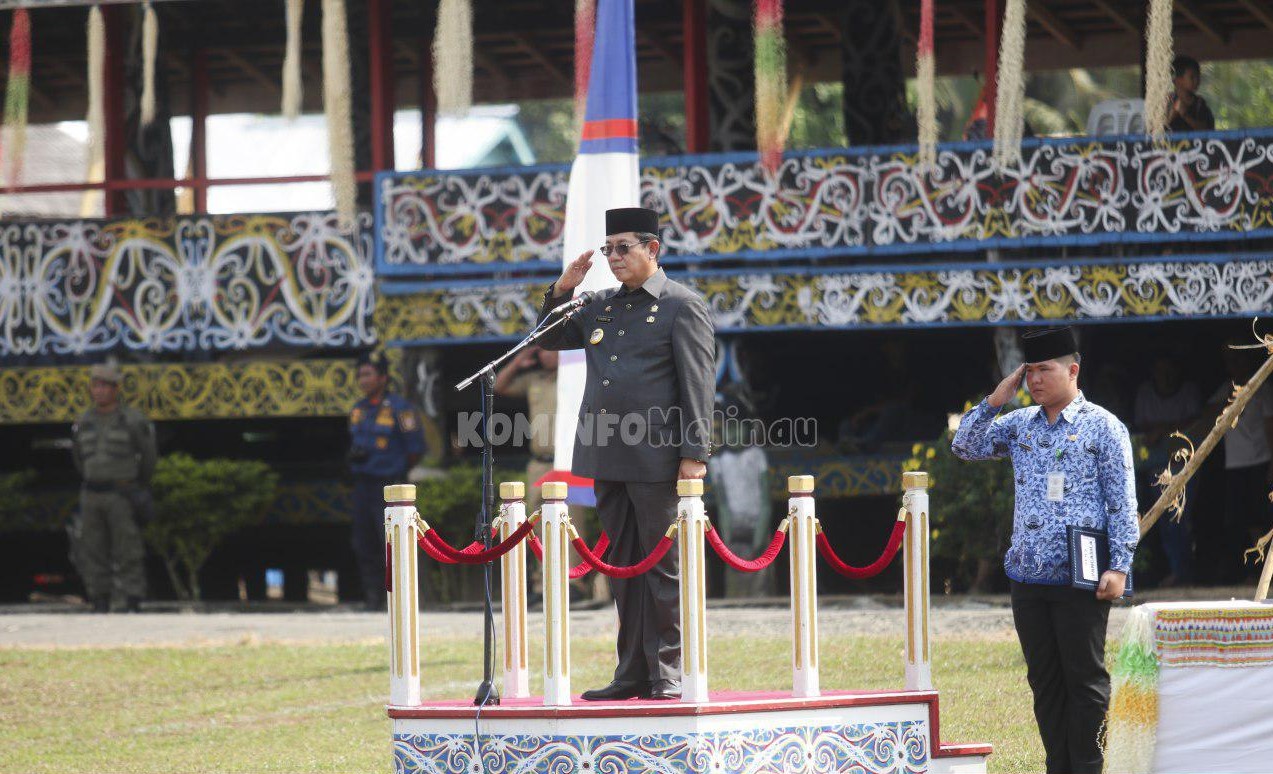 Pemkab Malinau Gelar Upacara Hari Kesaktian Pancasila Sekaligus Peresmian Land Mark Desa Wisata Setulang