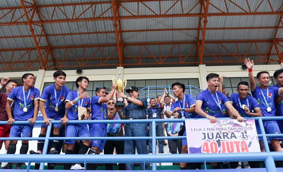 Pelita FC Juara Liga 1 Kabupaten Malinau 2019