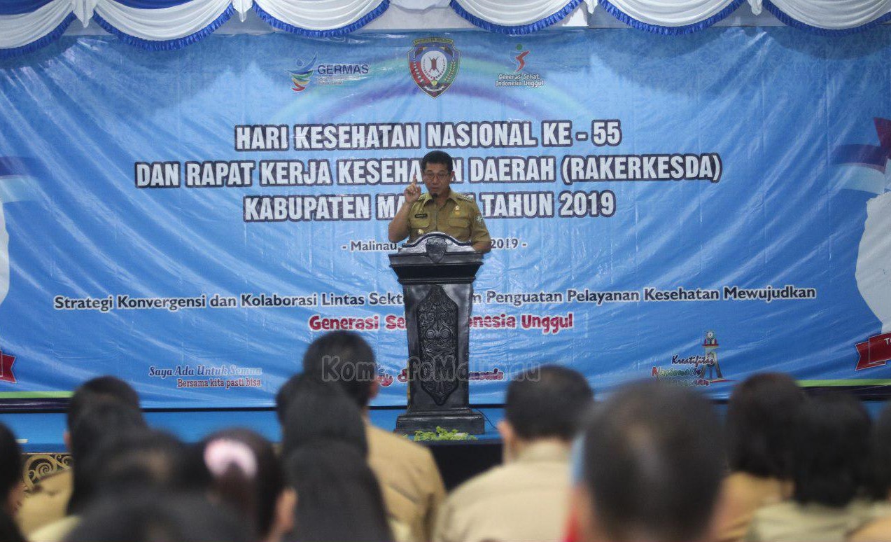 Peringati Hari Kesehatan Nasional ke- 55, Pemda Gelar Rakerkesda Kabupaten Malinau Tahun 2019