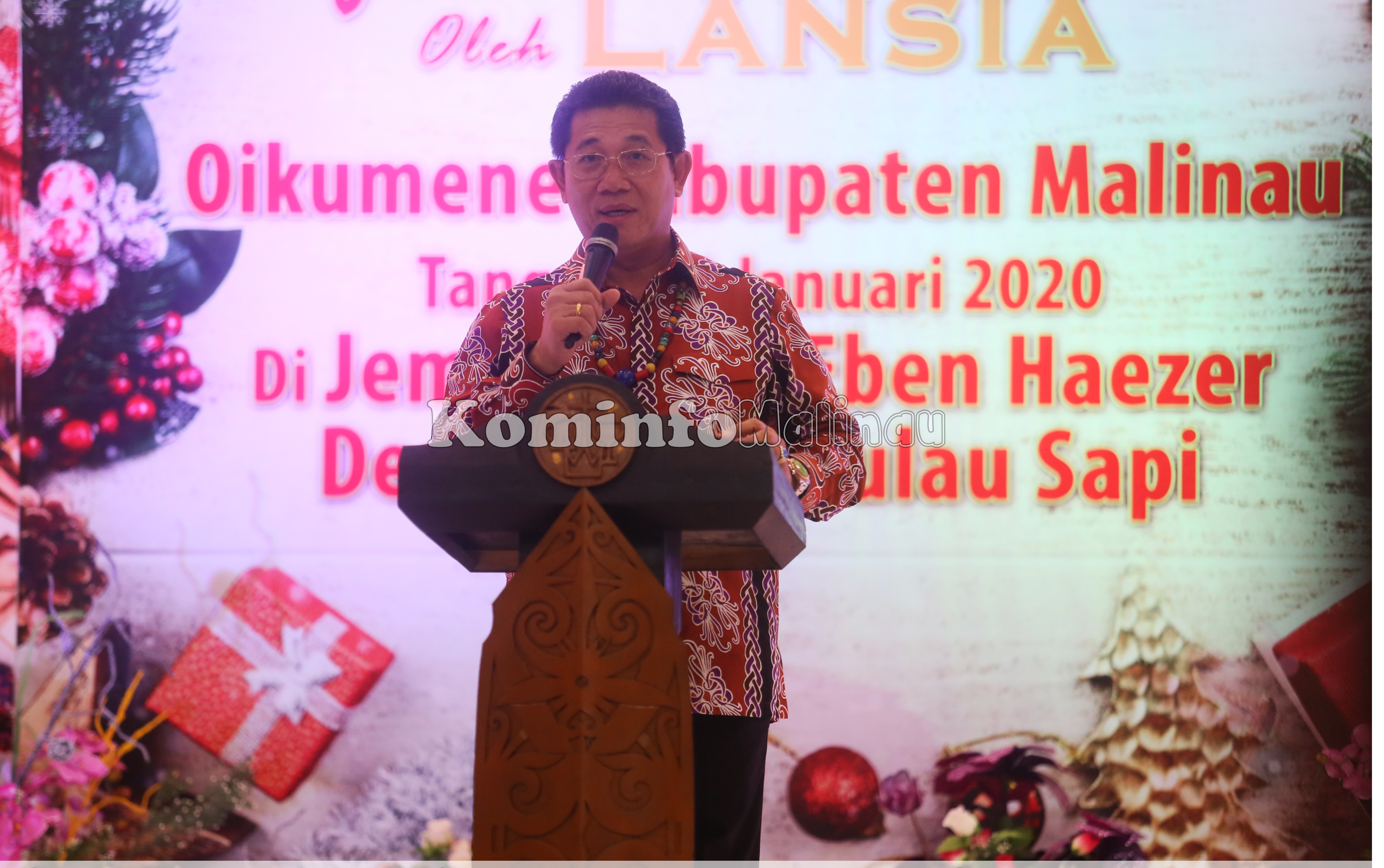 Bupati Yansen TP Ajak Para Lansia Menjadi Muda Kembali