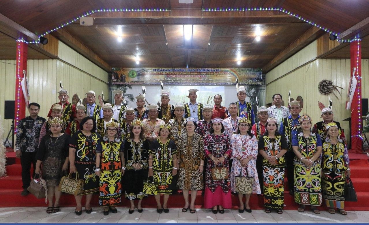 Sekda Malinau Hadiri Perayaan Natal dan Tahun Baru 2020 LADK Malinau