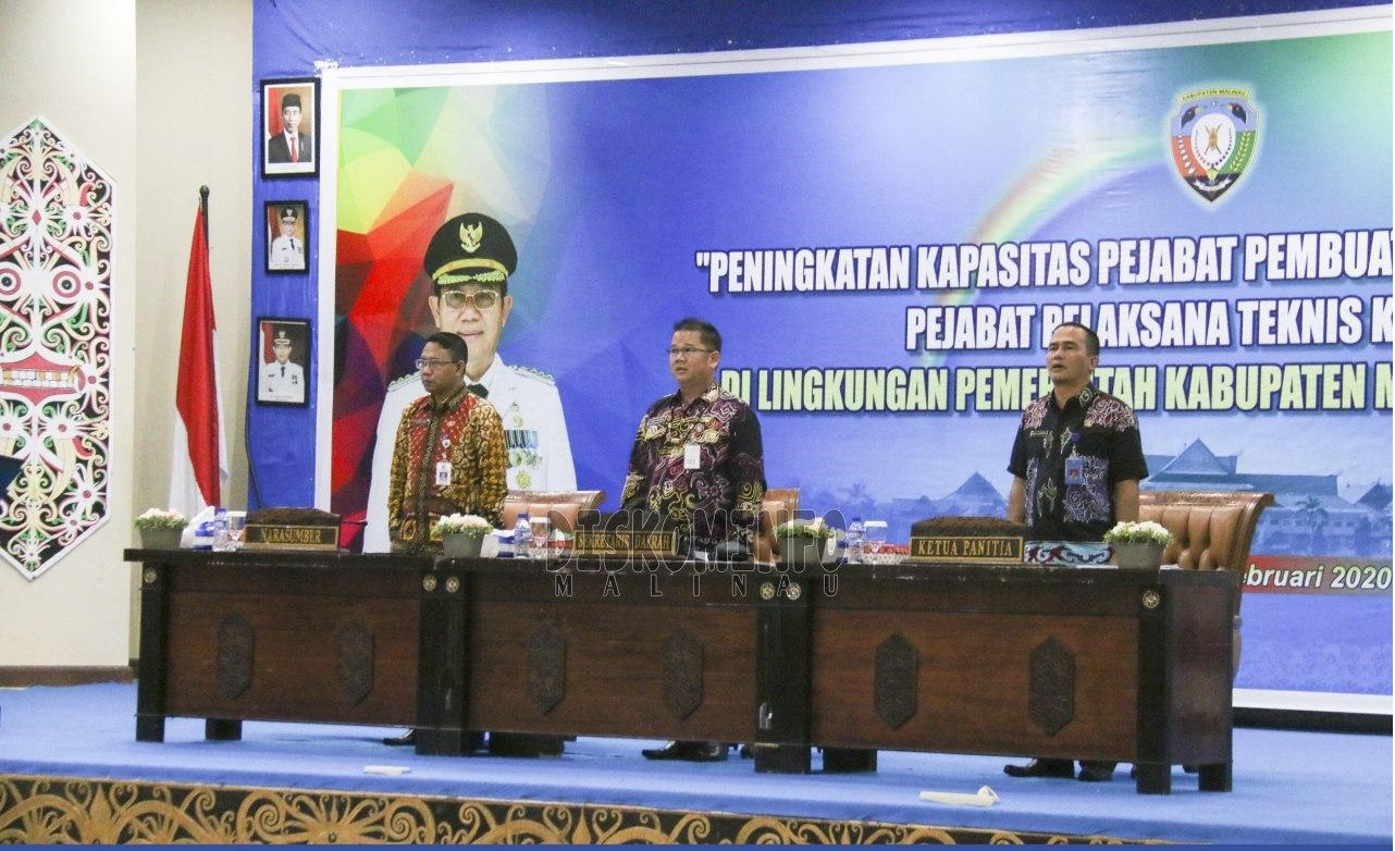 Pemda Malinau Gelar Bimtek PPK dan PPTK