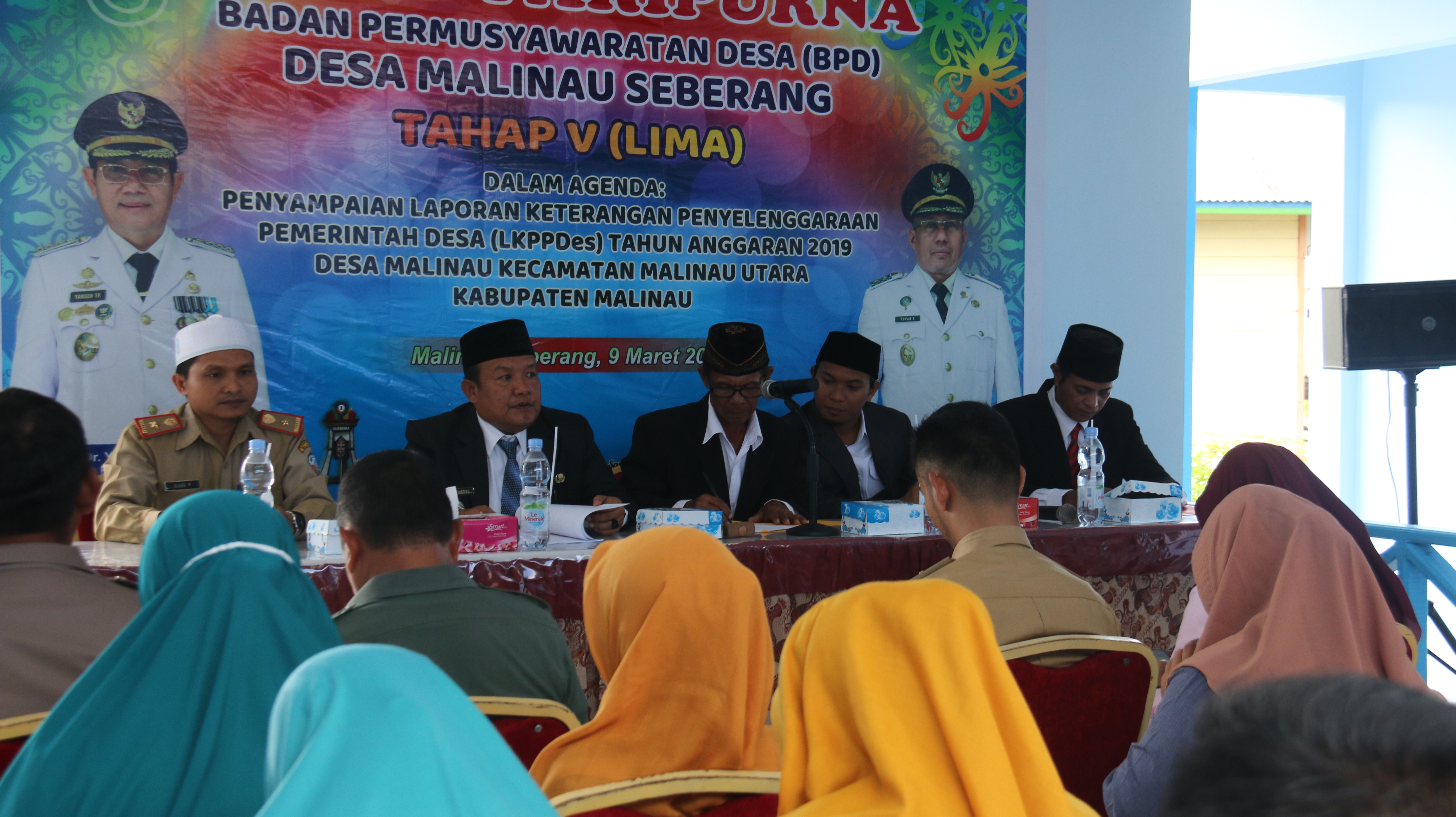 Sampaikan LKPPDes TA 2019, Kades Malinau Seberang Capai Target 100%