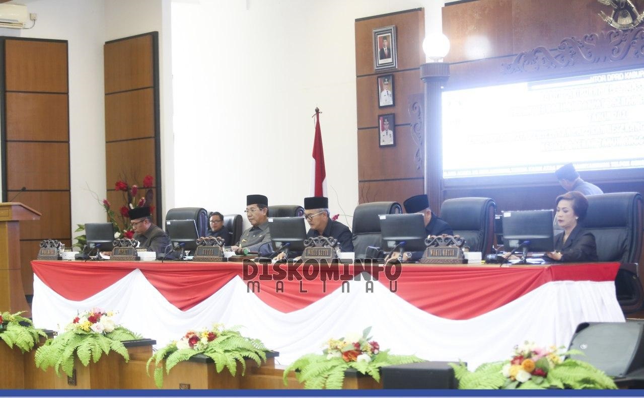 Bupati Malinau Sampaikan LKPJ Tahun Anggaran 2019