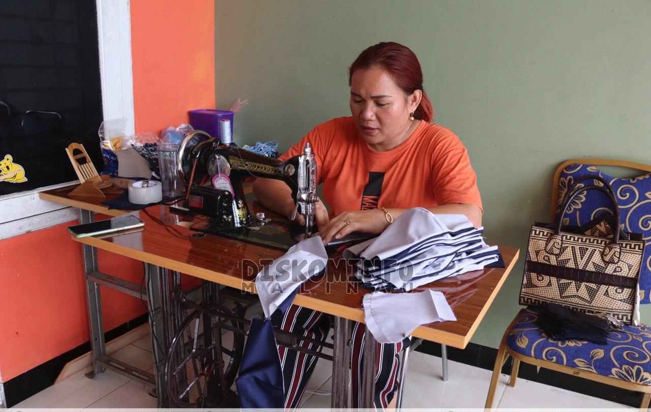 2.000 Masker Sudah Dibuat UMKM Malinau Untuk Masyarakat