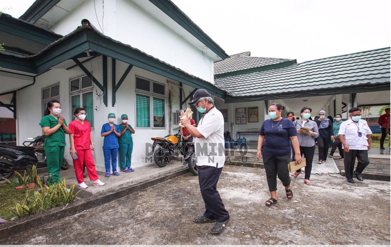 Hasil Swab Test Negatif, 3 Pasien Covid-19 Kembali Dipulangkan