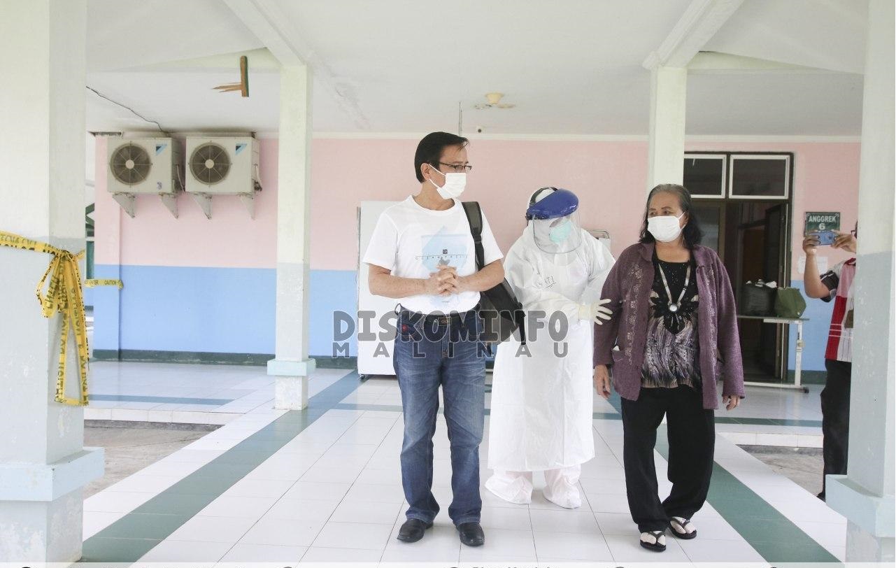 Swab Test Negatif, 2 Pasien Covid-19 Malinau Dipulangkan