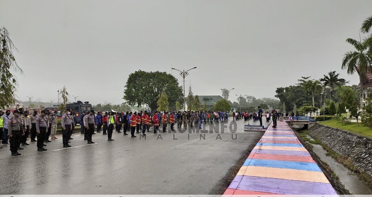 Jelang Tatanan Baru, Gugus Tugas Covid-19 Malinau Lakukan Penyemprotan Fasilitas Umum dan Rumah Ibadah