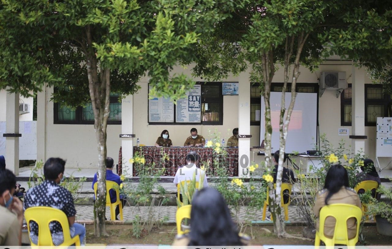 Sebelum Masuki Ajaran Baru, Gugus Tugas Covid-19 Malinau Lakukan Sosialisasi Di Sekolah