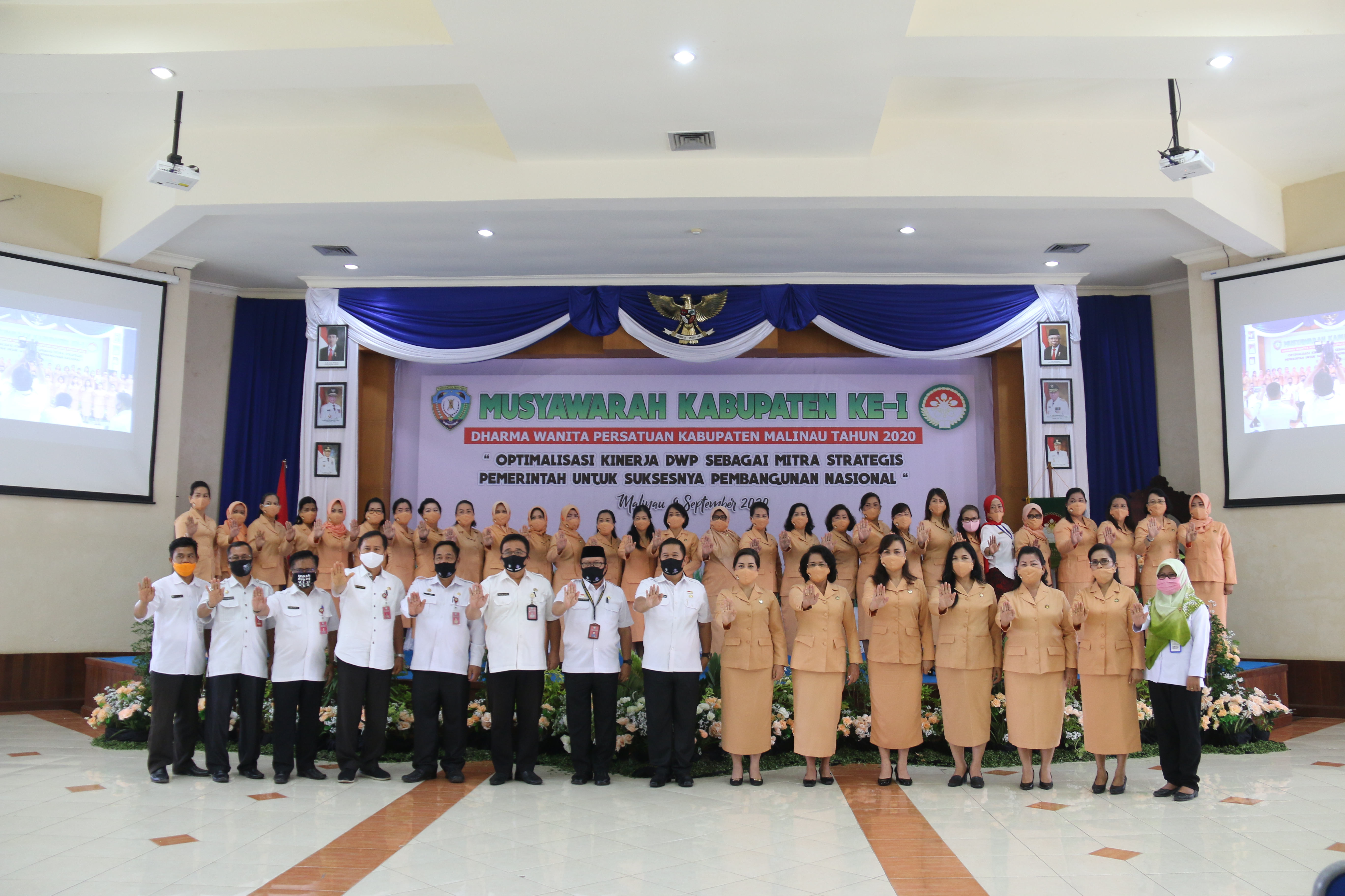 Sekda Buka Muskab Ke-1 DW Persatuan Malinau