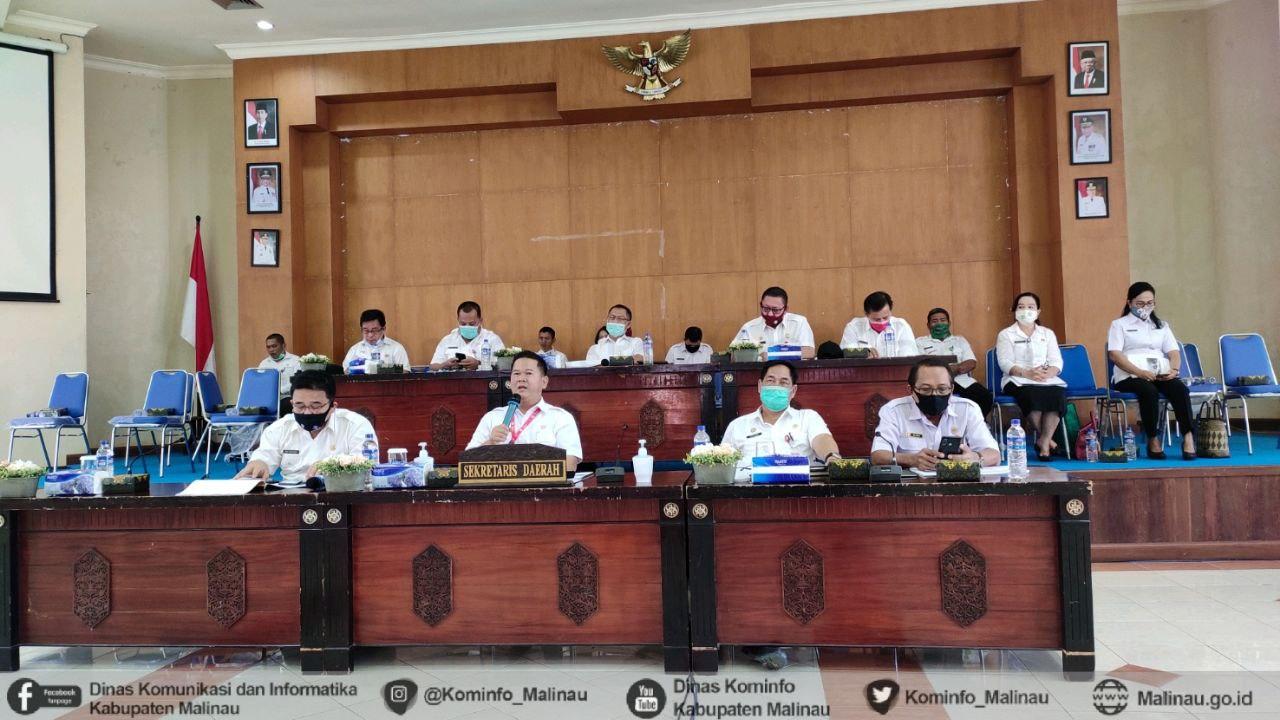 Sekda Hadiri Pertemuan Virtual Dengan PT. Kayan Hydropower Nusantara