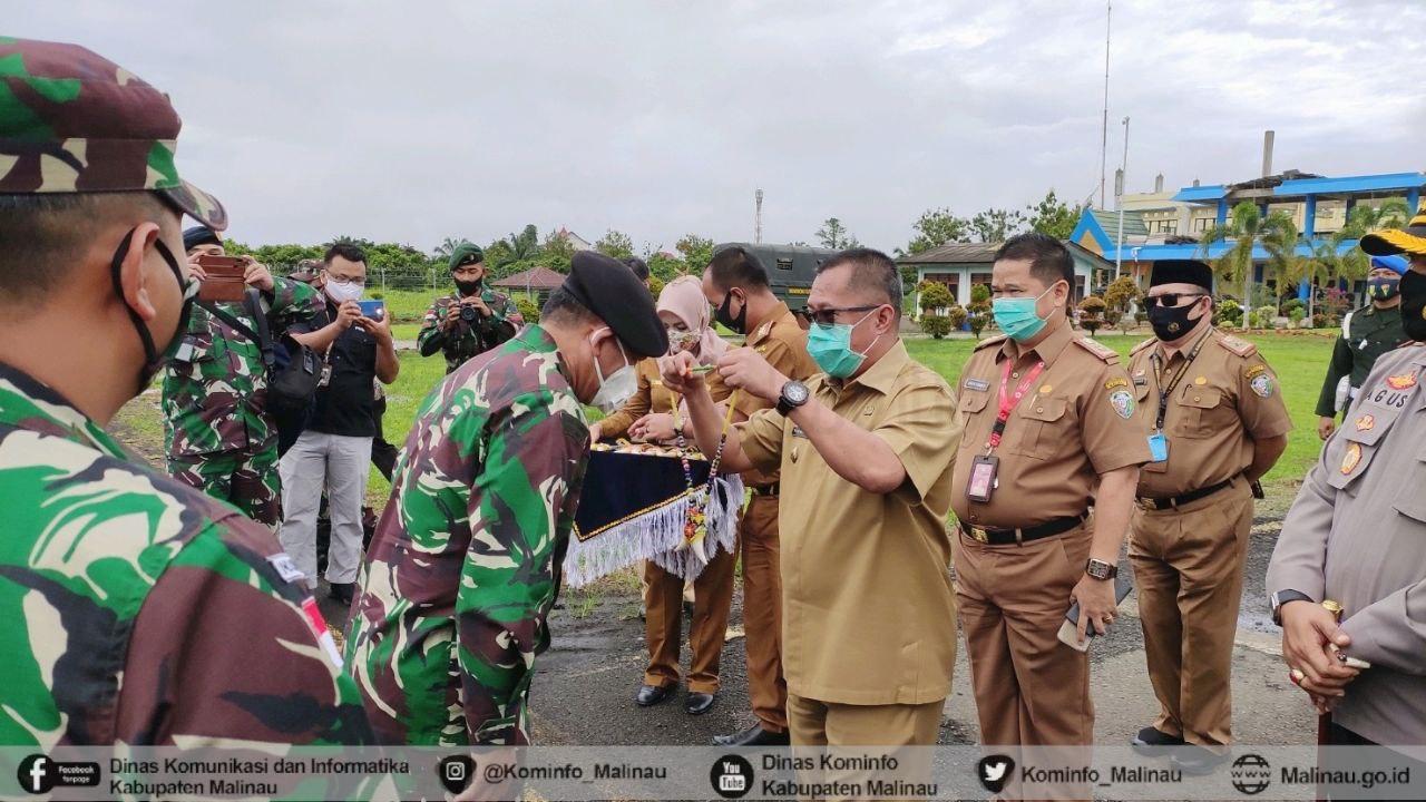 Berkunjung Ke Malinau, Itjen Mabes TNI AD Dapat Surprise