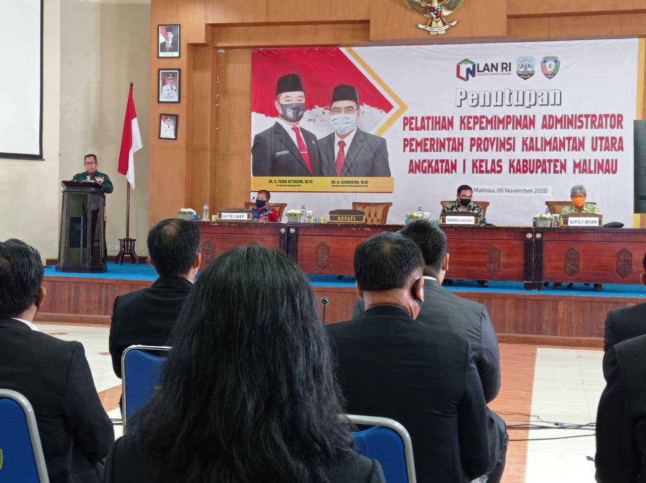 Hadiri Penutupan PKA, Plt. Bupati Malinau Harapkan Profesional dan Kompetensi Peserta