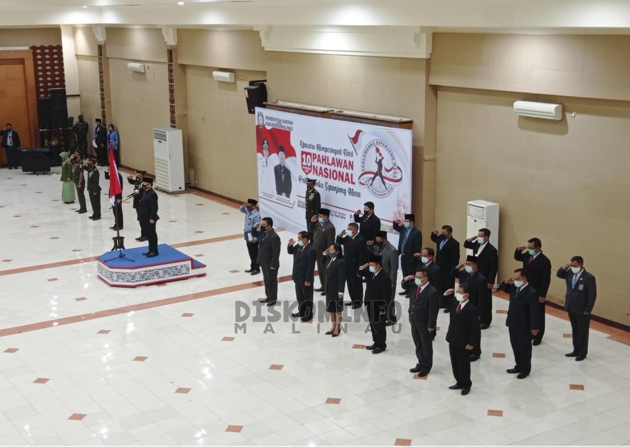 Pemkab Malinau Gelar Upacara Peringatan Hari Pahlawan Tahun 2020